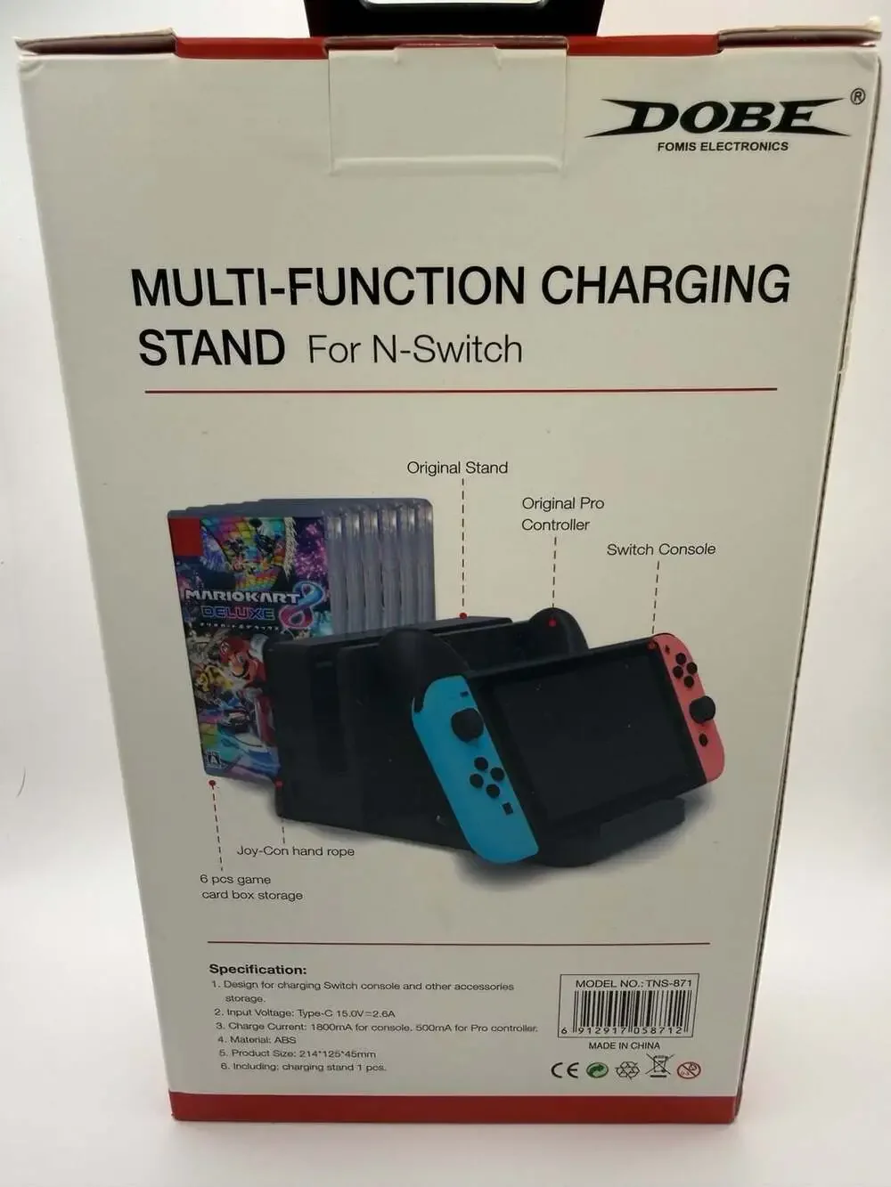 DOBE Multi-Function Charging Stand for Nintendo Switch